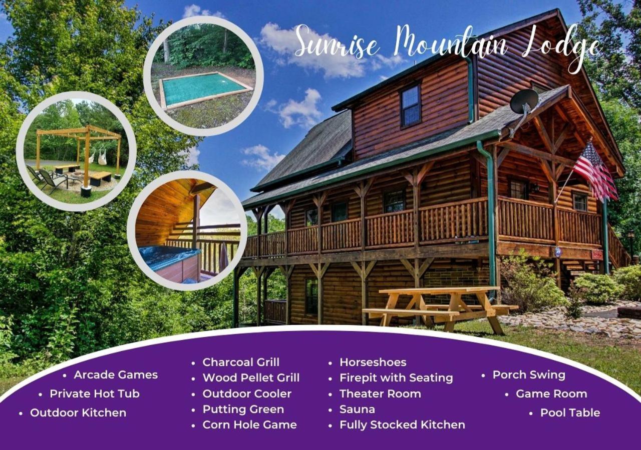 Luxury Family Retreat: Mountain Cabin Oasis Sevierville Exterior photo